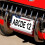 USA Flag License Plate Frames Red White Blue Aluminum 2-Pack 5