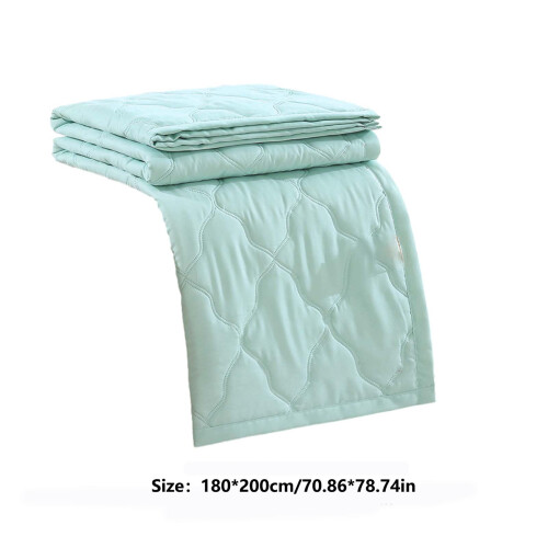 Manta acolchoada respirável de 180200cm/70,8678,74 polegadas - Macia e leve, agradável à pele, respirável, ideal para o verão e para todas 1