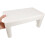 Bathroom Footstool Toilet Step Stool PP White Anti-slip 1Pack 7
