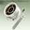 5V White Portable Range Hood, 18x40cm, 3-Speed 12