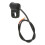 Handlebar Control System, 12V CNC Aluminum Alloy Waterproof Toggle Switch for Headlight Control (22mm) 3
