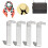 Quick Organization Over Door Hooks, Durable Construction Protective Padding Elegant Arched Design, Space Saving Heavy Duty Load Capacity For Kitchen 4
