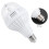 Περιστρεφόμενο LED strobe, φως μπάλας ντίσκο με λαμπτήρα πάρτι που ενεργοποιείται με 4