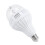 Περιστρεφόμενο LED strobe, φως μπάλας ντίσκο με λαμπτήρα πάρτι που ενεργοποιείται με 6