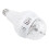 Περιστρεφόμενο LED strobe, φως μπάλας ντίσκο με λαμπτήρα πάρτι που ενεργοποιείται με 7