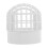 Beige Plastic Gutter Guard for Downspouts Drain Cover with Leaf Filter 5