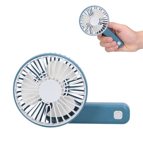 Foldable Mini Desk Fan With Quiet Operation, Real Time Power Display For Effective Management, Three Wind Speed Adjustment For Personalized Cooling, 2