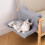 Lit radiateur suspendu DAMAI style chat 6