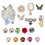 DIY Schuh-Deko Accessoire Set 16