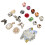 Einzigartiger Schuh-Charm Set 17 9