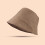 Solid Color Bucket Hat for Women - Spring Autumn Suede Irregular Brim Basin Hat 8