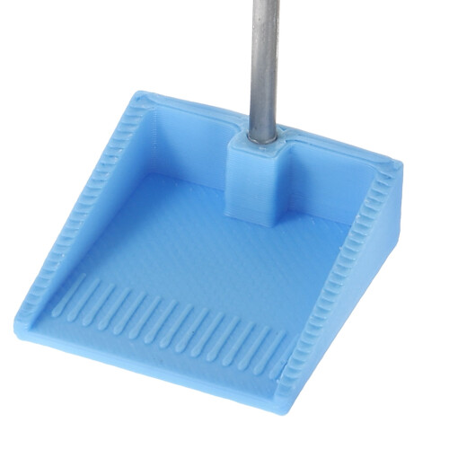 Mini stoffer en blik compacte schoonmaakset 9,00 x 2,10 x 1,60 cm 2