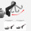 Universal Adjustable Tablet Mount Extender Bracket Holder for Remote Controllers Compatible with Mini and Mavic Series 8