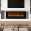 50-inch Wall Mounted Electric Fireplace with Remote Control 1