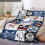 Baseball Pattern Throw Blanket Soft Warm 50x60 Inch 4