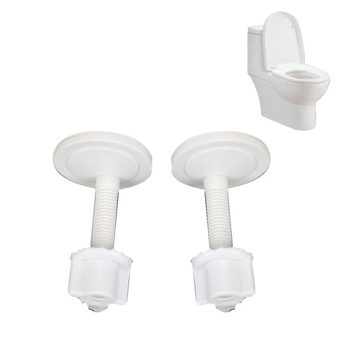 Kit de vis d'expansion pour abattant de toilettes universel 1