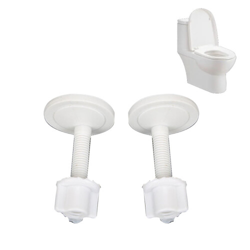 Kit de vis d'expansion pour abattant de toilettes universel 2