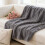 Coral Velvet Blanket 70x100 cm Thickened Soft Blue 4