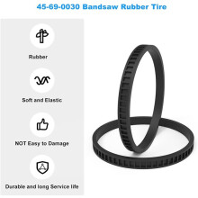 4PACK 45-69-0030 Blade Pulley Tires Compact Band Saw Replacement for Bandsaw 2629-20 6242-6 2429-20