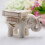 Μπομπονιέρα γάμου διακόσμηση σπιτιού Lucky Elephant Tea Light Κηροπήγιο Κηροπήγιο 7