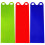 Green portable snow sled 54x16.5 inch extra thick 4