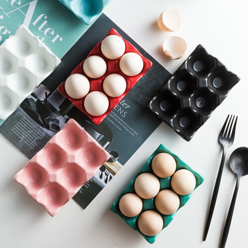 Sleek And Functional Egg Storage, Ceramic Egg Holder Brings Style To Your Kitchen 2