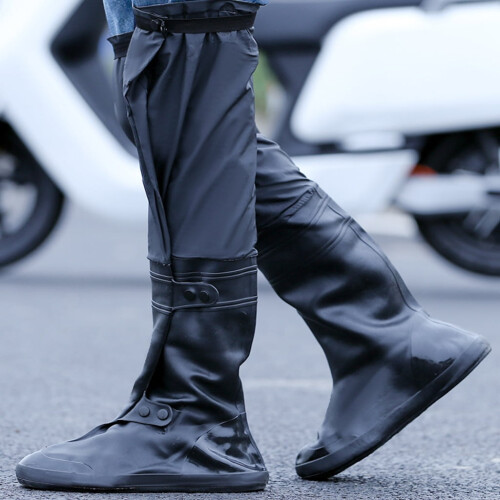 Rain Boot Shoe Cover for Motorcycle Cycling 2 pcs 2