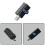 FEAMOS TypeC UsbC LED-lys justerbar 8-farvet TypeC natlampe til bilcomputer og 4