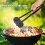 Λαβίδες BBQ ανθεκτικές στη θερμότητα, λαβίδες κάρβουνου με μακριά λαβή για 7