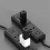 FEAMOS TypeC UsbC LED-lys justerbar 8-farvet TypeC natlampe til bilcomputer og 6