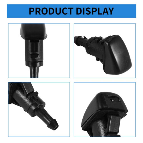 4 Pack Front Windshield Washer Nozzles Wiper Spray Kit Replacement for   Ram 5116079AA,4805742AB,5303833AA 2