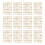 25Feuilles Stickers Lettres Anglaises Dorées Pour Scrapbooking 2
