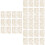 25Feuilles Stickers Lettres Anglaises Dorées Pour Scrapbooking 5