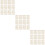 25Feuilles Stickers Lettres Anglaises Dorées Pour Scrapbooking 8