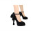 Caidéil Strap Bogha Péarla Suede na mBan 3