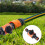 2x Gartenschlauch-Absperrventil-Rohradapter mit Schnellschalter, Kunststoff, orange 4