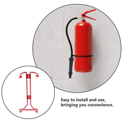 Fire Extinguisher Bracket Wall Mount Fire Extinguisher Holder Fire Extinguisher Fire Extinguisher Storage Holder Iron Fire Extinguisher Bracket ) 2