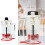 Impastatore e Dispenser per Pastella - Dispenser per Pastella per Pancake - Dispenser per Pancake - Dispenser per Pastella con Manico Comprimibile - 5
