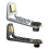 Wall Mount Projector Stand Sturdy Aluminium Alloy Metal Bracket Multi-Angle Compatible with Most Projectors Silver Gray 5