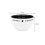 Coffee Cup 200ml Measuring Cup Stackable with Scale Coffee Tasting Bowl Professional Ceramic Coffee Cup Measuring Cup 7