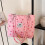 Bolsa de ombro feminina com corrente, espaçosa. 6