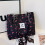 Bolsa de ombro feminina com corrente, espaçosa. 8