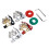 Copper Battery Terminal Connector Kit with Quick Release & Wrench 13