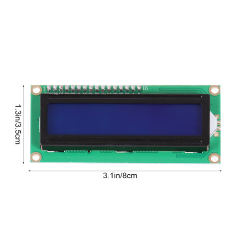 1 Set LCD1602A Afișaj LCD pentru componente electronice pentru ingineri cu interfață 1
