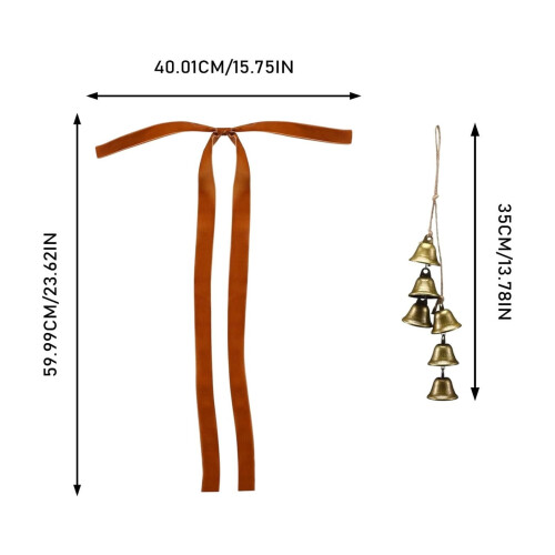 Velvet Bows Home Decor Accessories Set 2