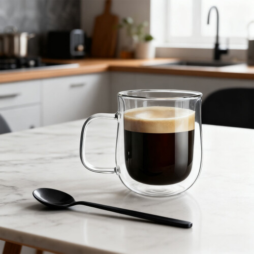 Cuillère doseuse à café ergonomique en acier inoxydable 2