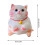 Cat Taba Squishy Sensoriske Stressbolde, Søde Simulerede Katte Klem Fidget Legetøj til Angst og Afslapning 4