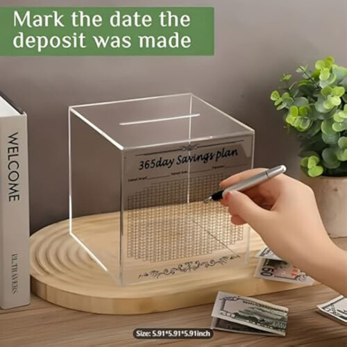 Smash Box for Savings Challenge 7x7x7 in 2