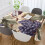Grapes with Leaves Rectangle Table Cloth Tablecover Dinning Tablecloth 60"x90" 7