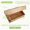Solid Wood Floating Shelf with Hidden Compartment, Wall-Mounted Storage Rack, Home Decor B 4